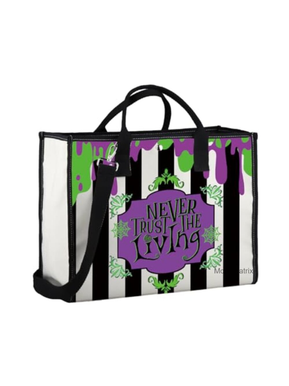 Canvas Tote Bag Halloween Ghost Shoulder Bag Waterproof
